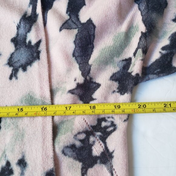 Zadig & Voltaire Cashmere Wool Oversized Tie Dye Rona Cardigan - Picture 8 of 11